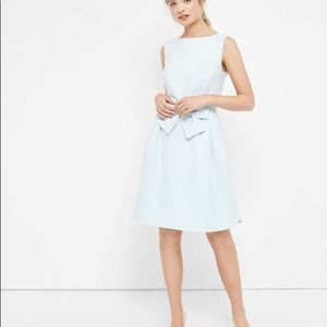 Ted Baker Nuhad Fit n Flare Bow Front Dress